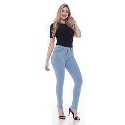 Calça Jeans Imporium Skinny Azul Tamanho:46;Cor:Azul;Gênero:Feminino
