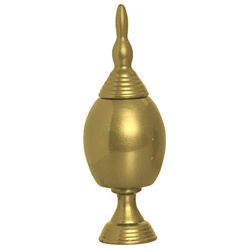 Pote Taça Veneza Gr E Tampa Ceramicas Pegorin Bronze Grande