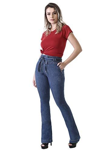 Calça feminina Flare, Sawary Jeans, Feminino, Jeans, 36