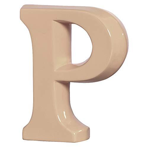 Letra P Grande Ceramicas Pegorin Sands