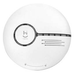HI by Geonav Sensor Inteligente de Fumaça, Wi-Fi, Aplicativo, com detector e alarme de incêndio, HISSSK