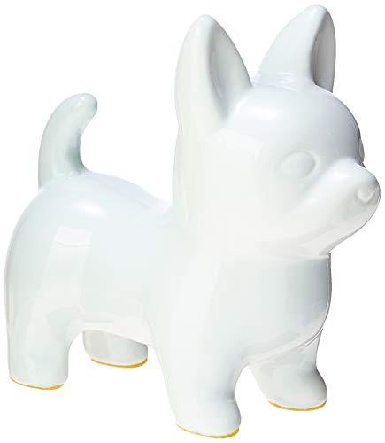 Escultura Cachorrinho Ceramicas Pegorin Branco
