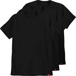 Kit 3 Camisetas Pretas Lisas Camisas Sem Estampa Ultra Skull GG