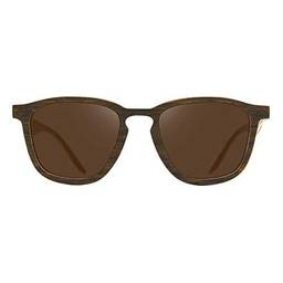 Óculos de sol de madeira Leaf Eco Charles Imbuia