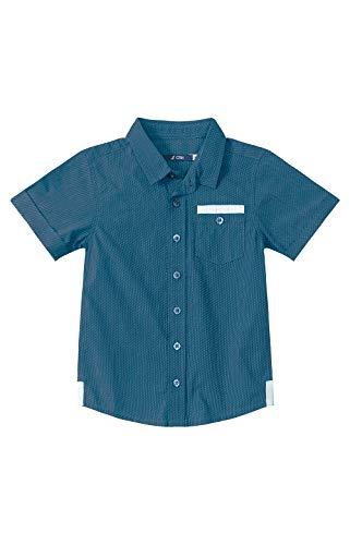Camisa Manga Curta, Carinhoso, Meninos, Azul, 4