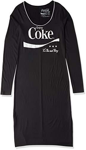 Coca Cola Jeans Enjoy Coke It´s the Real Thing! Vestido Casual, Feminino, Preto, M