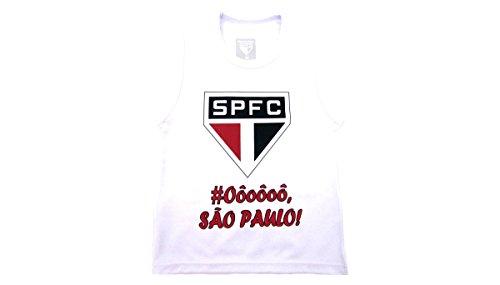 Regata Machão São Paulo, Rêve D'or Sport, Bebê Menino, Branco, 3