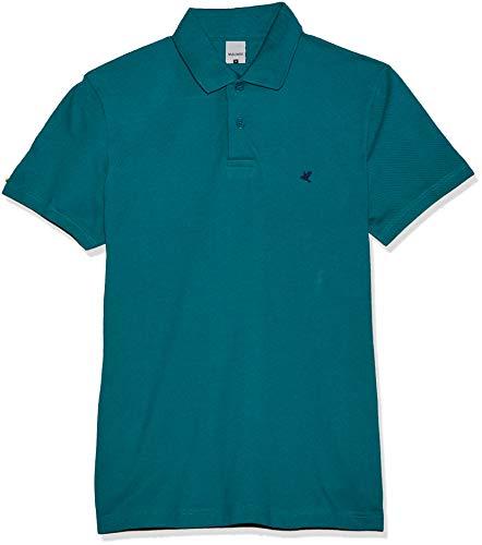 Camisa Polo Slim Em Piquê Premium ,Malwee, Masculino, Verde, M
