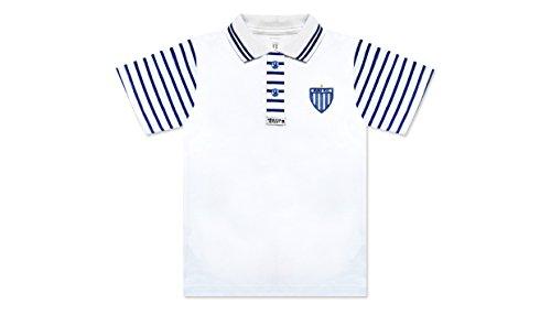 Camiseta Polo Manga Curta Avaí, Rêve D'or Sport, Criança Unissex, Branco/Azul, 3
