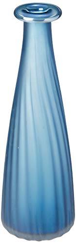 Serena Garrafa Decorativ 39 * 13cm Vidro Azul Cn Home & Co Único