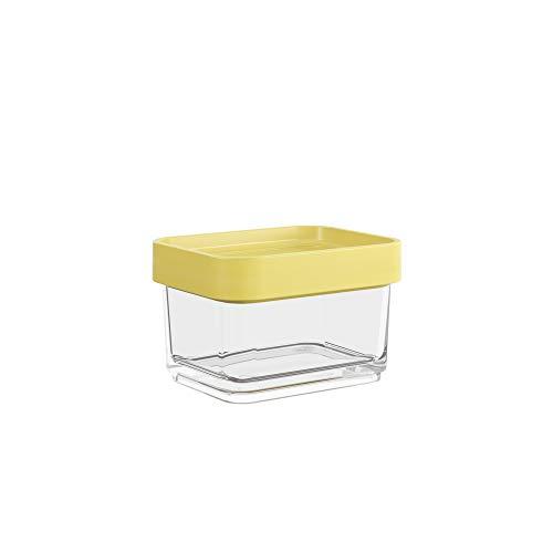 Pote Clear Micro 100 Ml Coza Amarelo Soft