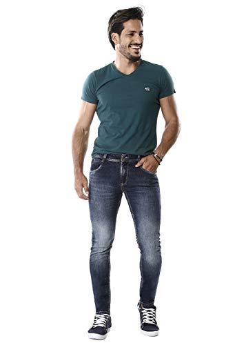 Calça masculina Skinny, Sawary Jeans, Masculino, Jeans, 44