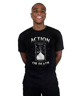 Camiseta Action Or Death, Action Clothing, Masculino, Preto, GG