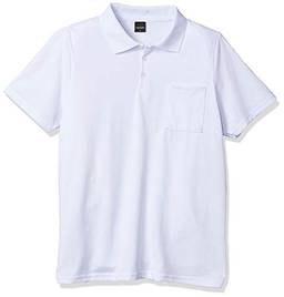 Camisa Polo Básica, Rovitex, Masculino, Branco, GG