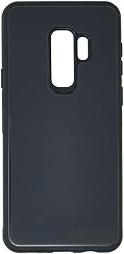 1277-Capa Protetora Glass Case para Galaxy S9 Plus, iWill, Capa Anti-Impacto, PRETO