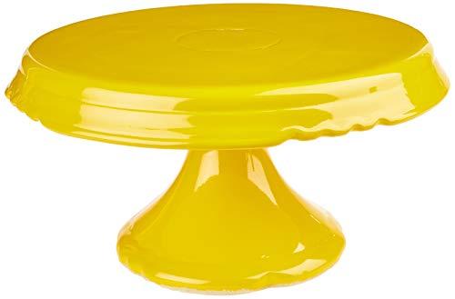Boleira M Com Pé Ceramicas Pegorin Amarelo
