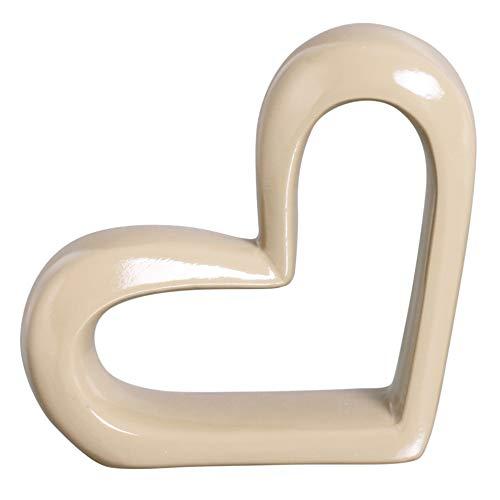 Coração Aberto Decorativo Ceramicas Pegorin Sands