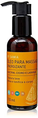 Óleo Banho e Massagem Energizante 110ml, By Samia, Multicor