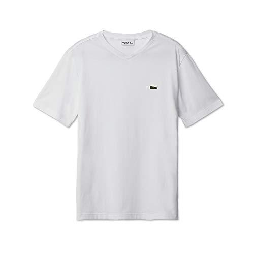 Camiseta Lacoste masculina, Branco, XXG