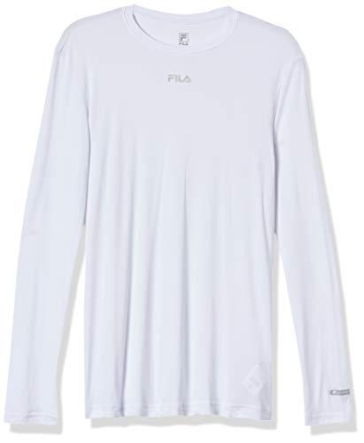 Camiseta manga longa Sunprotect, Fila, Masculino, Branco, GG