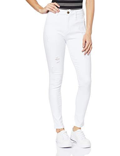 Calça feminina Super Lipo, Sawary Jeans, Feminino, Branco, 42