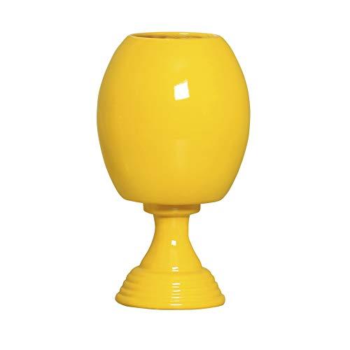 Vaso Taça Veneza M Ceramicas Pegorin Amarelo