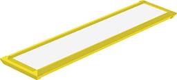Taschibra TL Slim 10 Sobrepor 04010001-11, Lm Autovolt LED Incorporado a Peça, 20W, Amarelo