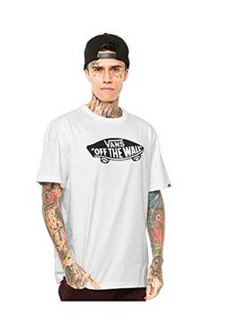 Camiseta Vans Algodão White/Black VN0A4A56YB2