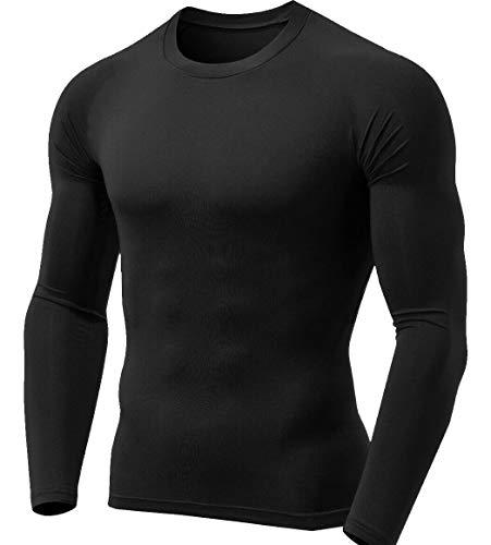 Camisa Térmica Segunda Pele Lycra Proteção Uv (Preto, M)