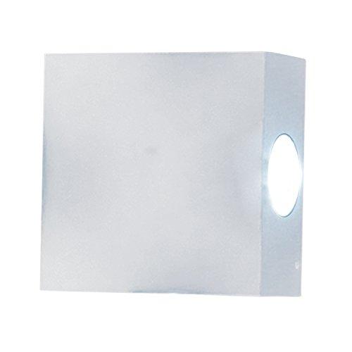 Arandela De Alumínio Bella Iluminação Case No Voltagev Branco