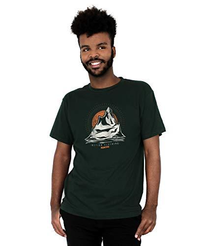 Camiseta Everest, Action Clothing, Masculino, Verde Escuro, M