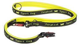 Ferplast Sport Dog Matic GA20/200, Guia de Treinamento para Cães, Amarelo, Gancho Automático Ferplast para Cães, Médio, Amarelo