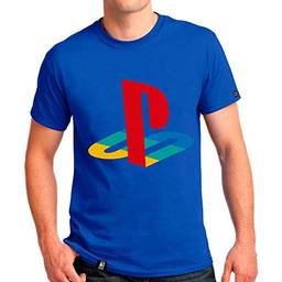 Camiseta Playstation Classic / Cor Azul / G   Banana Geek Azul