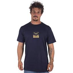 Camiseta Manga Curta Abduction, Alfa, Masculino, Azul, M