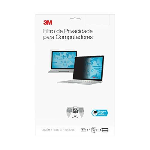 Filtro de Privacidade 3M para Monitor, Tela Widescreen 19", Preto, 3M, Filtros de privacidade e de tela para notebooks, Preto