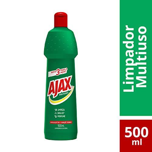 Limpador Diluível Ajax Multiuso Eucalipto + Maçã Verde 500ml