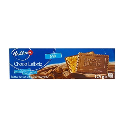 Biscoito Amanteigado com Cobertura de Chocolate ao Leite Bahlsen Caixa 125g