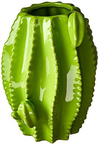 Cactus Vaso 26cm Ceramica Verde Cn Enjoy Único
