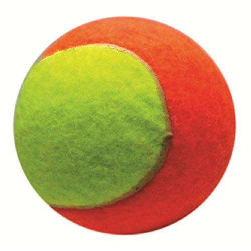 Brinquedo LCM Cães Bola Tenis Bicolor Amarelo e Verde