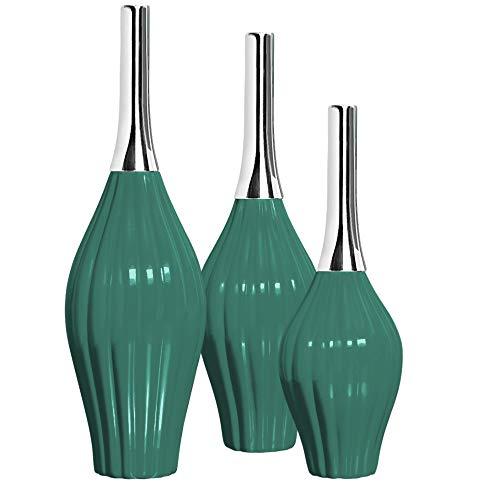Trio de Vasos Leblom c/alumínio