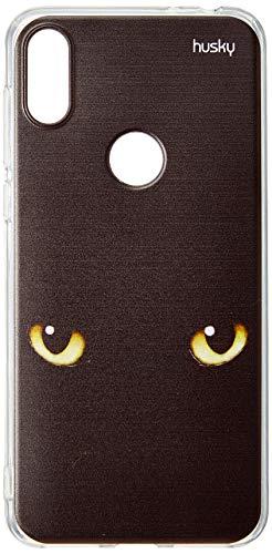 Capa Personalizada para Motorola One - Olho do Gato - Husky, Husky, Capa Protetora Flexível, Colorido