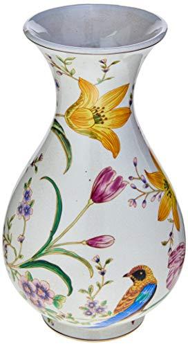 Kanarske Vaso 34cm Ceramica Multicol Home & Co Único