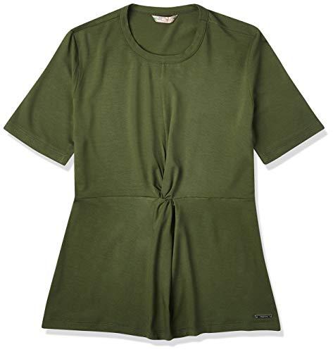 Blusa Transpassada na Frente, Colcci, Feminino, Verde (Verde Bennet), P