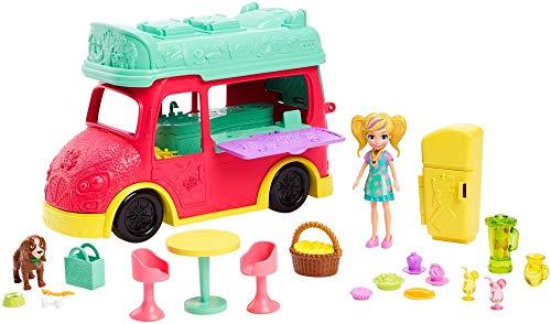 Food Truck 2 Em1 Mattel Polly Pocket Loira