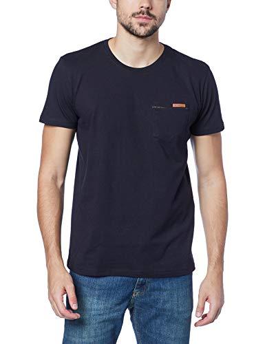 Triton Camiseta com Bolso Masculino, P, Preto
