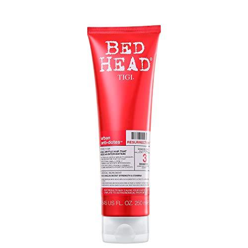 Shampoo Nível de Dano 3 Bed Head Tigi Urban Anti com Dotes Ressurection Bisnaga, TIGI, 250ml
