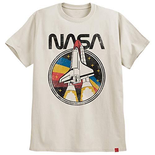 Camiseta Nasa Challenger Astronomia Camisa Geek Moda Tumblr (M, Off-White)
