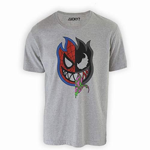 Camiseta Eleven Brand Cinza P Masculina - Venom Man