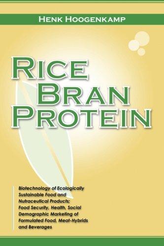 Rice Bran Protein: Biotechnology of Ecologically Sustainable Food and Nutraceutical Products; Food Security, Health, Social Demographic M