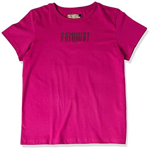 Camiseta Feminist, Colcci, Feminino, Rosa (Spicepink), P